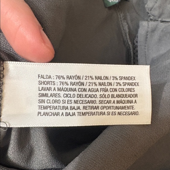 NWT Wild Fable Light Flaws Grey Skort Size XS - Picture 12 of 16